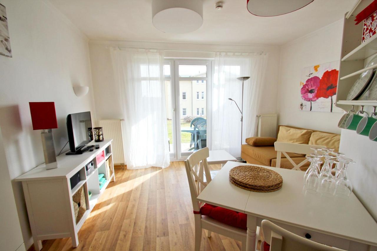Terrasse, Gratis Nutzung Vom Ahoi Erlebnisbad Und Sauna In Sellin - Meeresblick Fewo 32 Герен Екстер'єр фото